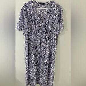 Kojooin Floral Maxi Dress, Size: 3XL